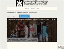 Tablet Screenshot of fundamentalfoundcounseling.com